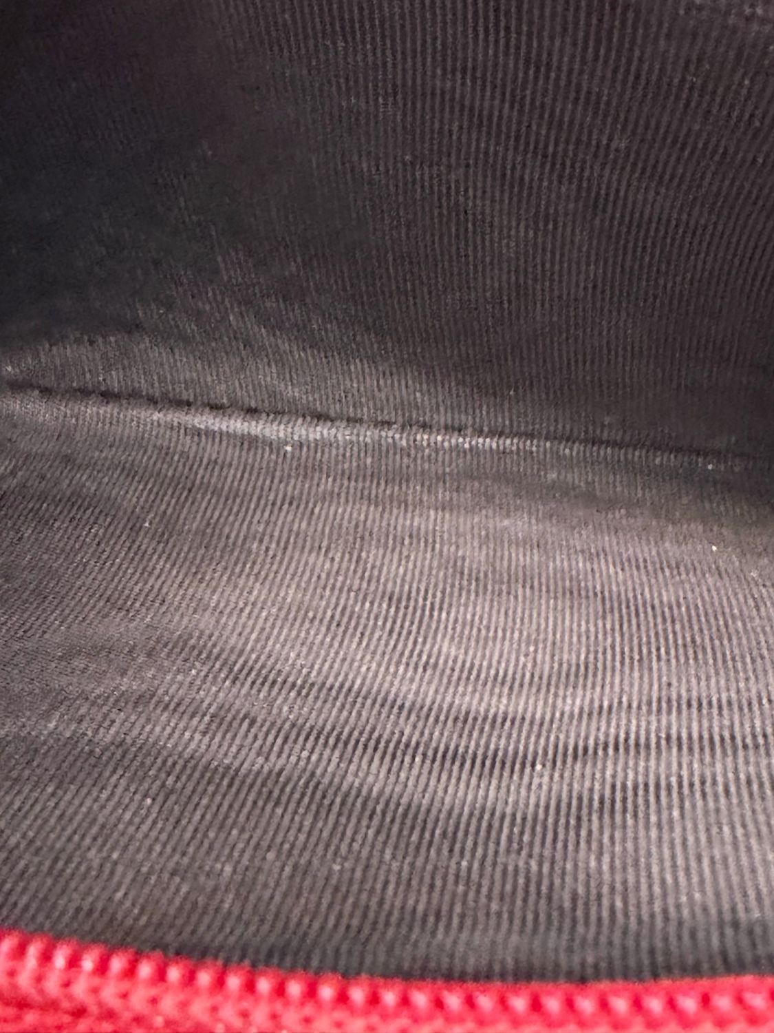 Gucci Monogram Leather Guccissima Ziparound Wallet in Red