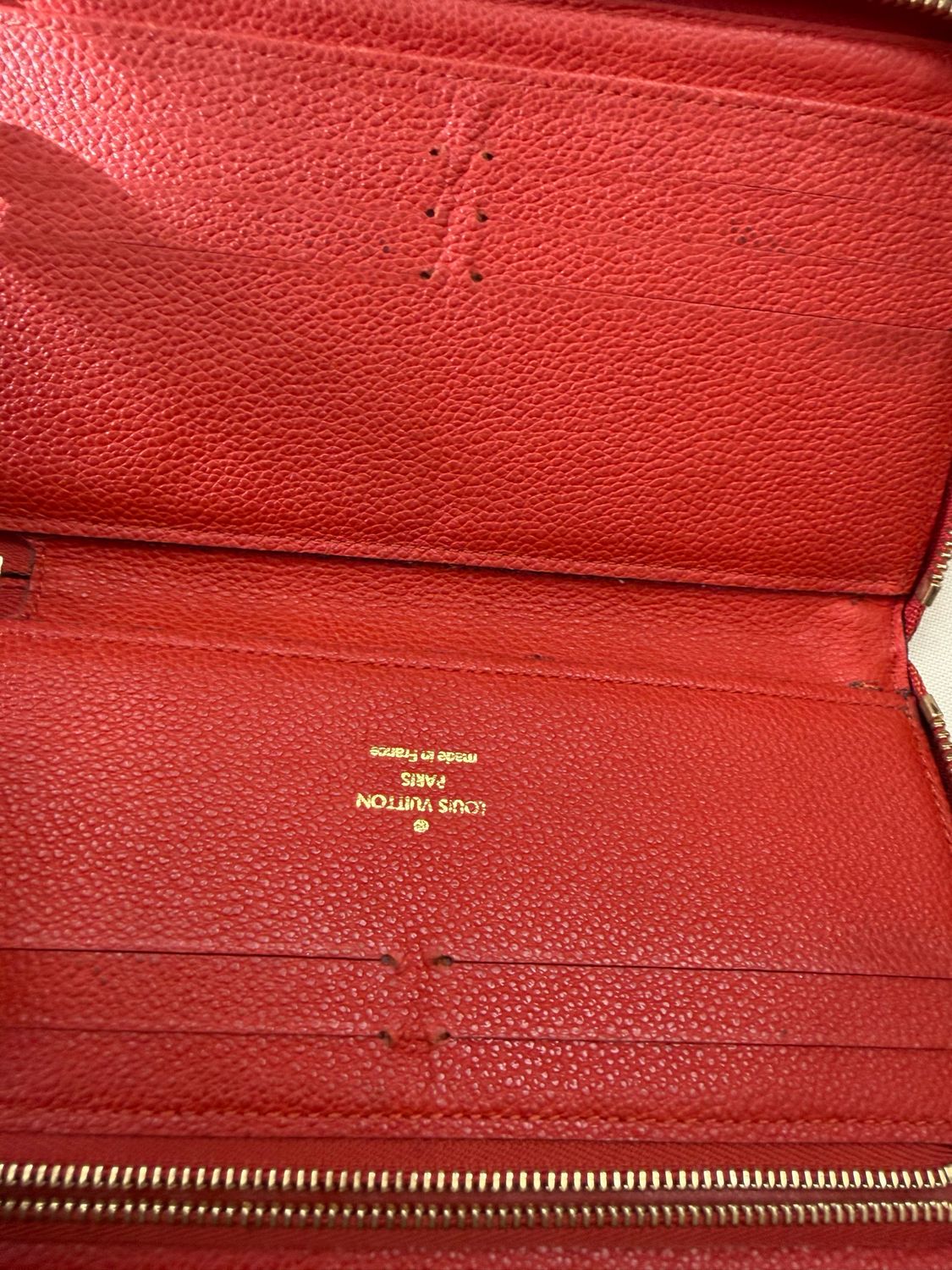Louis Vuitton Empreinte Zippy Wallet 