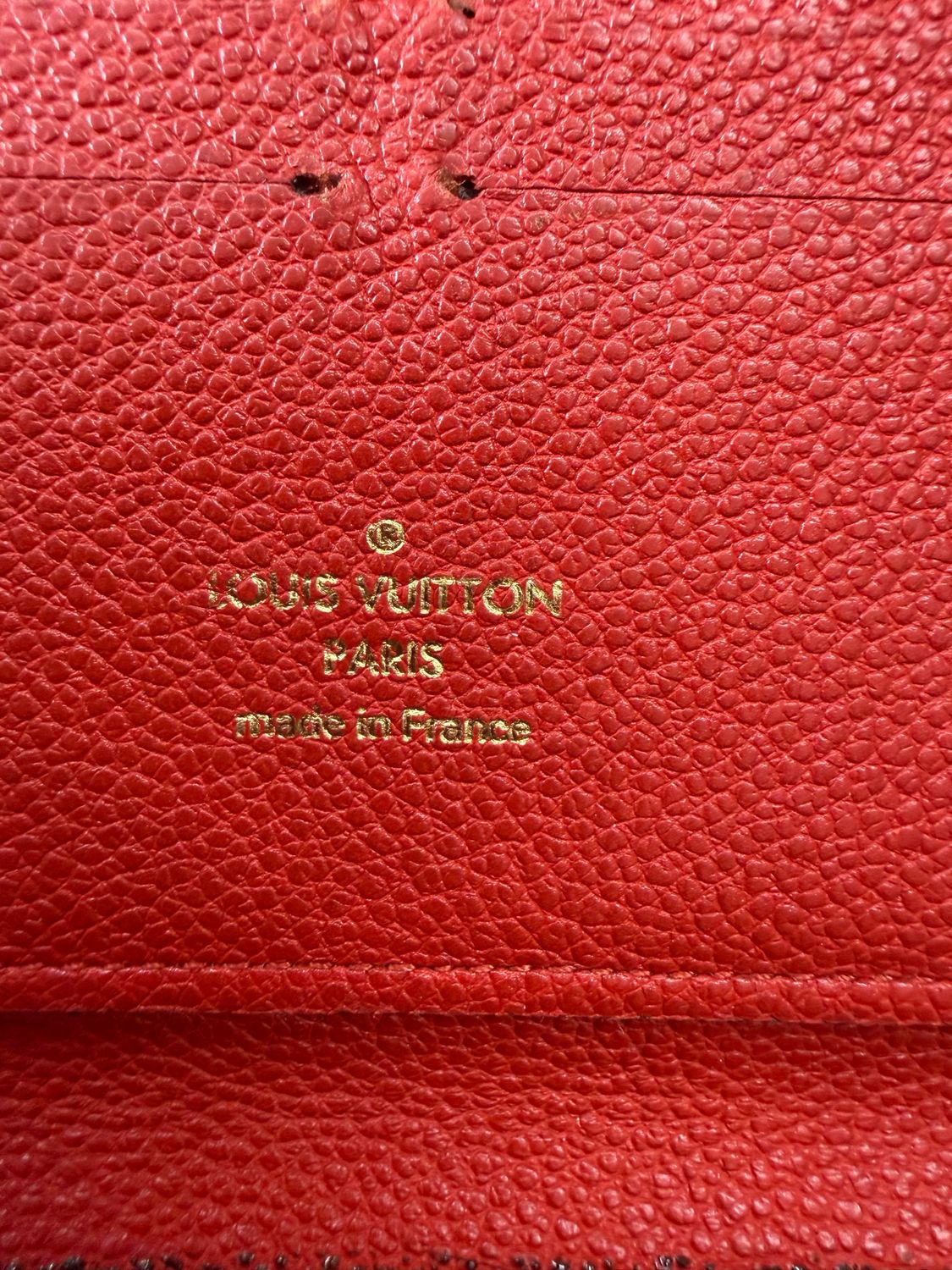 Louis Vuitton Empreinte Zippy Wallet 