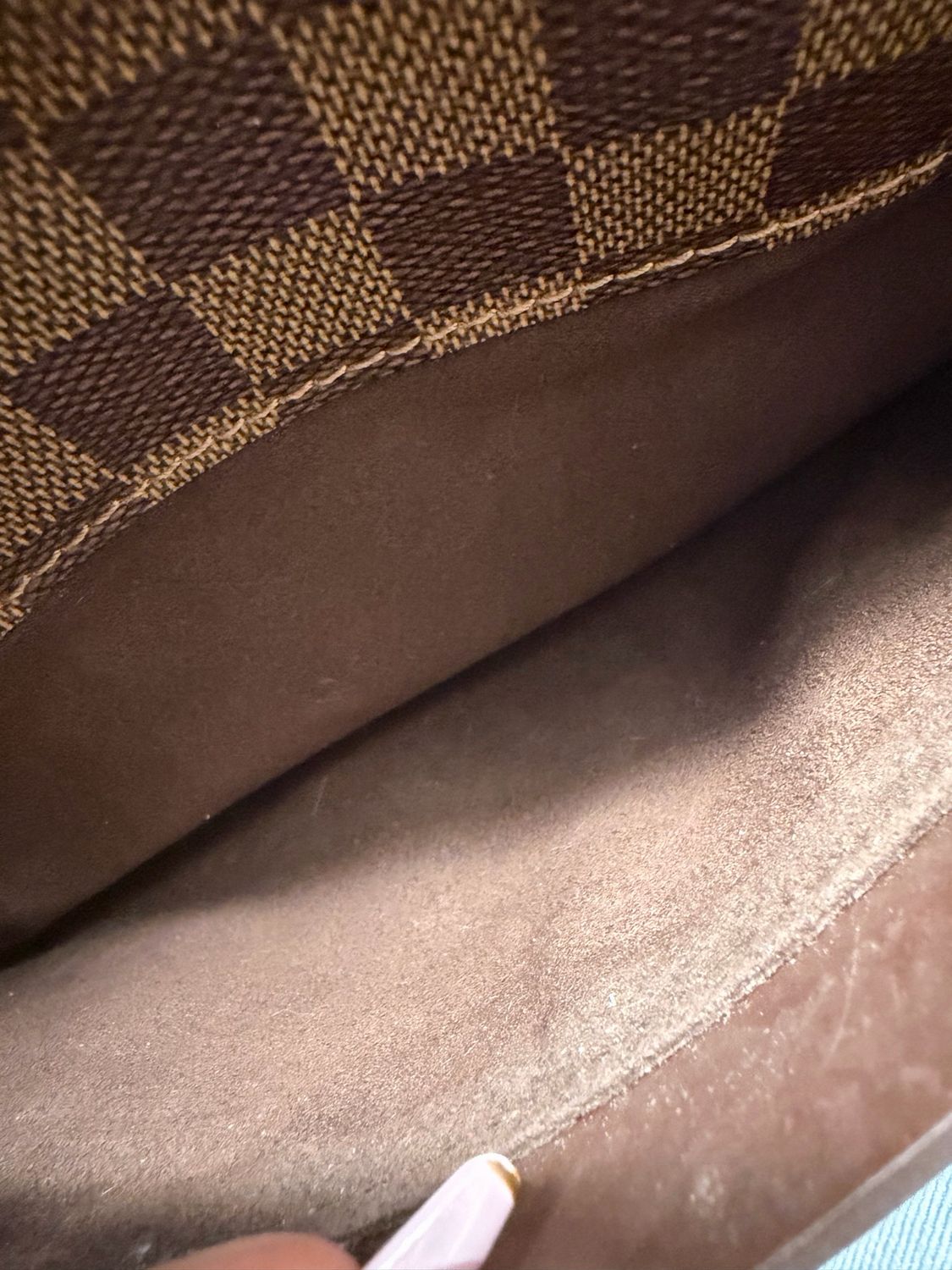 Louis Vuitton Damier Ebene Saint Louis Clutch