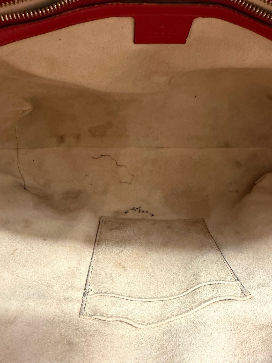 Gucci Monogram Leather Guccissima Linnea Foldover Crossbody Sling