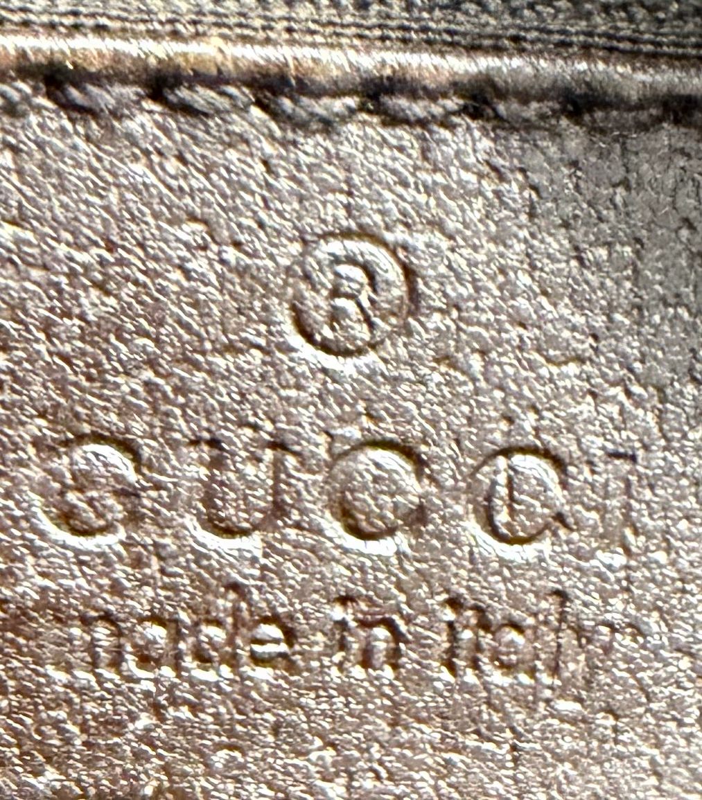 Gucci Monogram Canvas Eclipse Medium Tote in Dark Brown