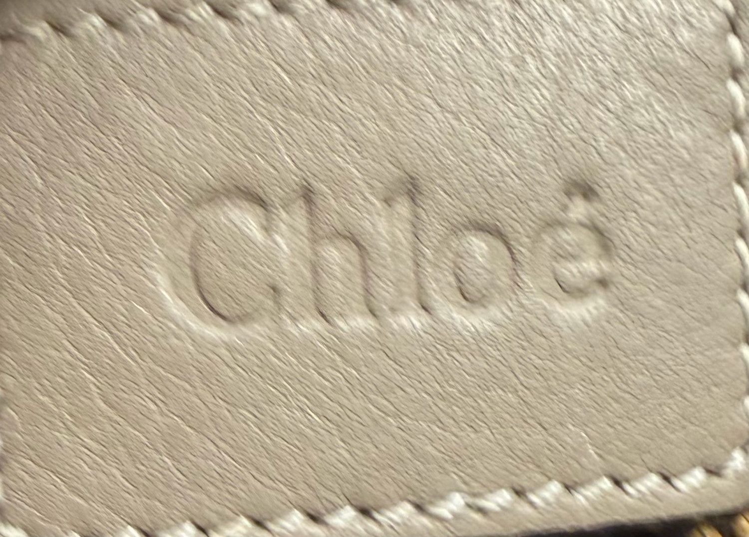 Chloe Marcie Saddle Medium in Cashmere Grey