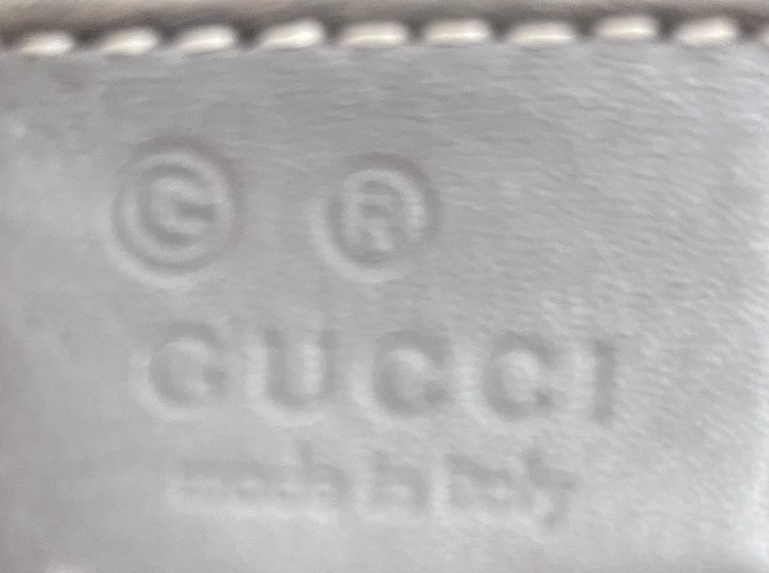 Gucci MicroMonogram Bree Small Sling in Gray