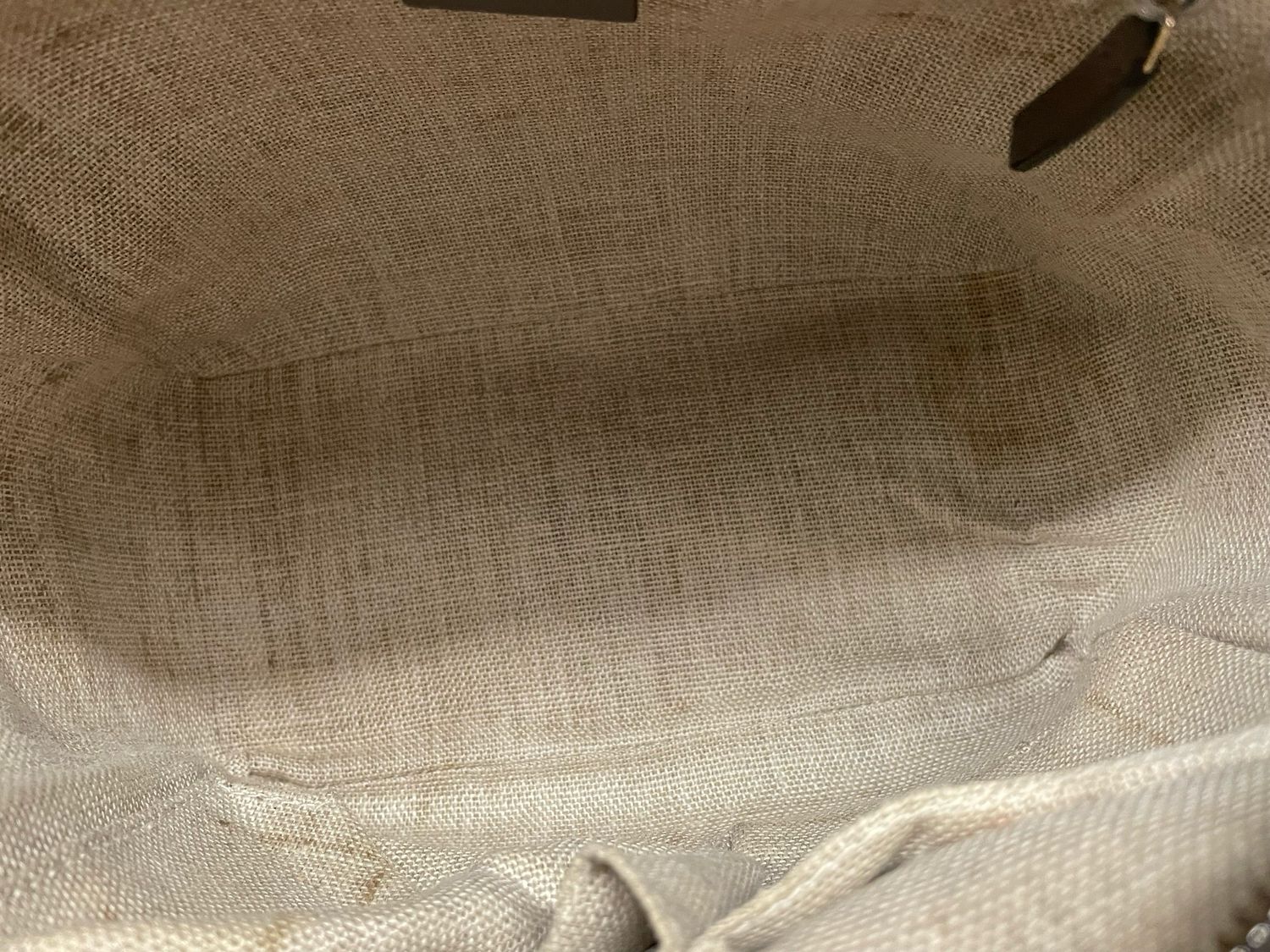 Gucci MicroMonogram Bree Small Sling in Gray