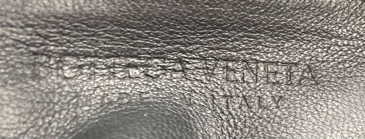 Bottega Veneta Flap Casette Messenger Sling in Black