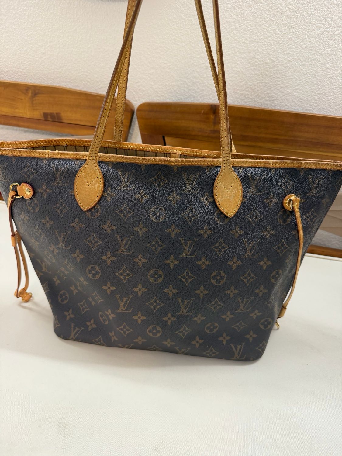 Louis Vuitton Monogram Neverfull Mm Tote Shoulder