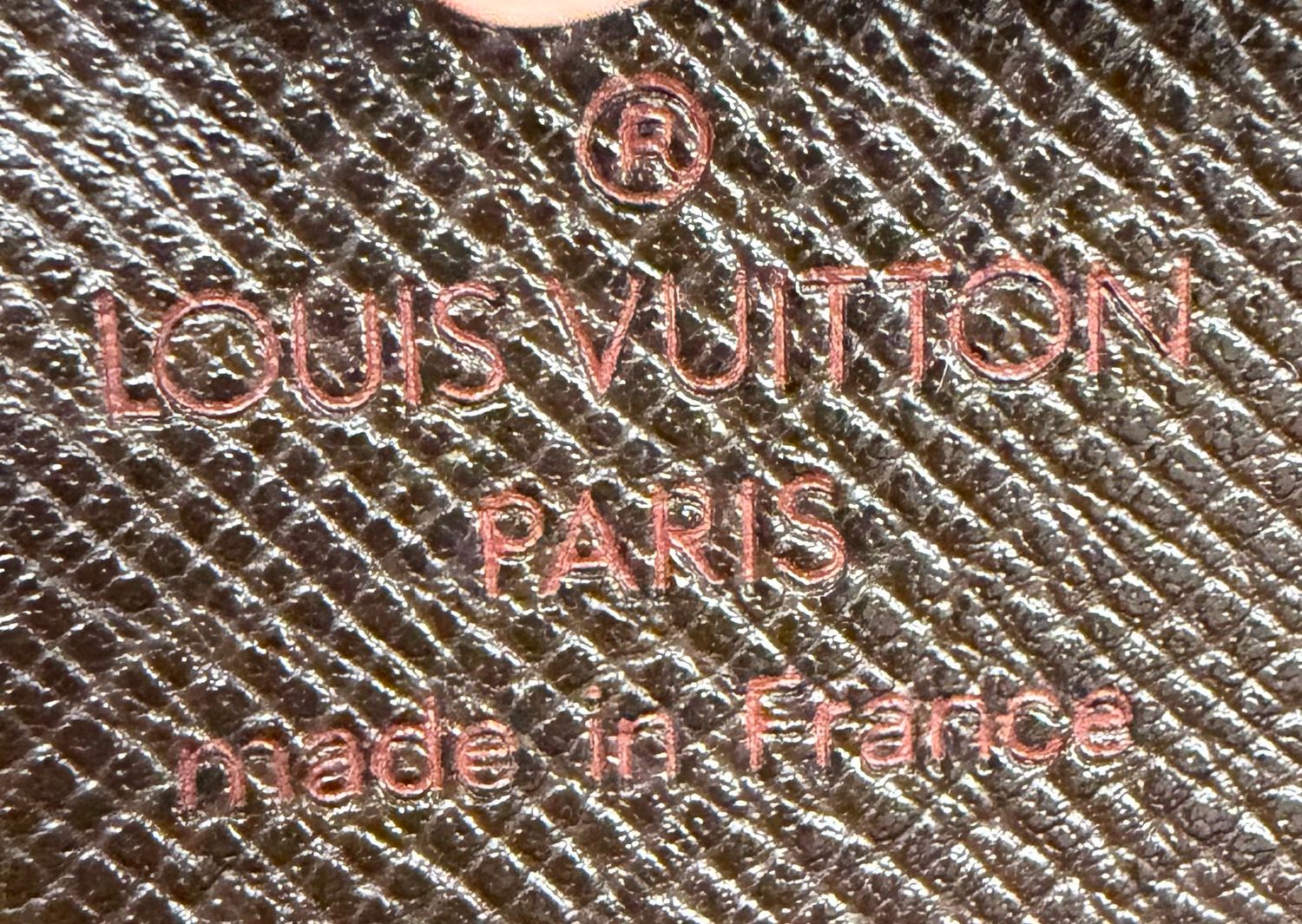 Louis Vuitton Damier Ebene Trousse Make Up Bag Pochette