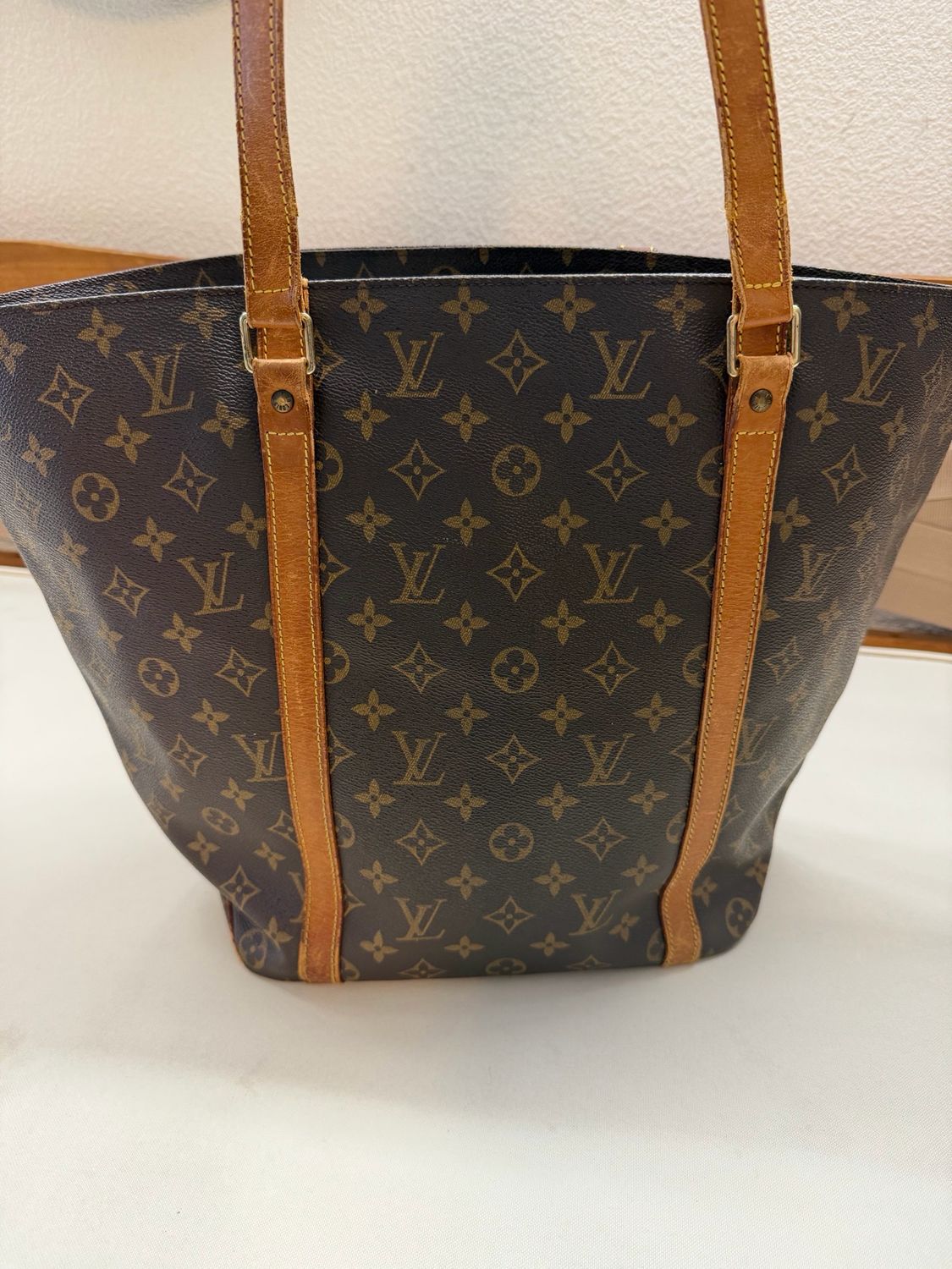Louis Vuitton Monogram Sac Shopping Tote