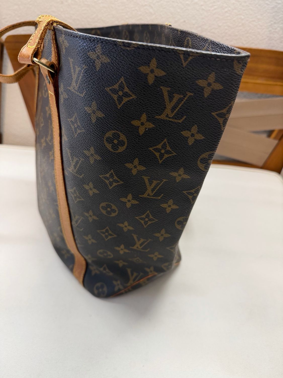 Louis Vuitton Monogram Sac Shopping Tote