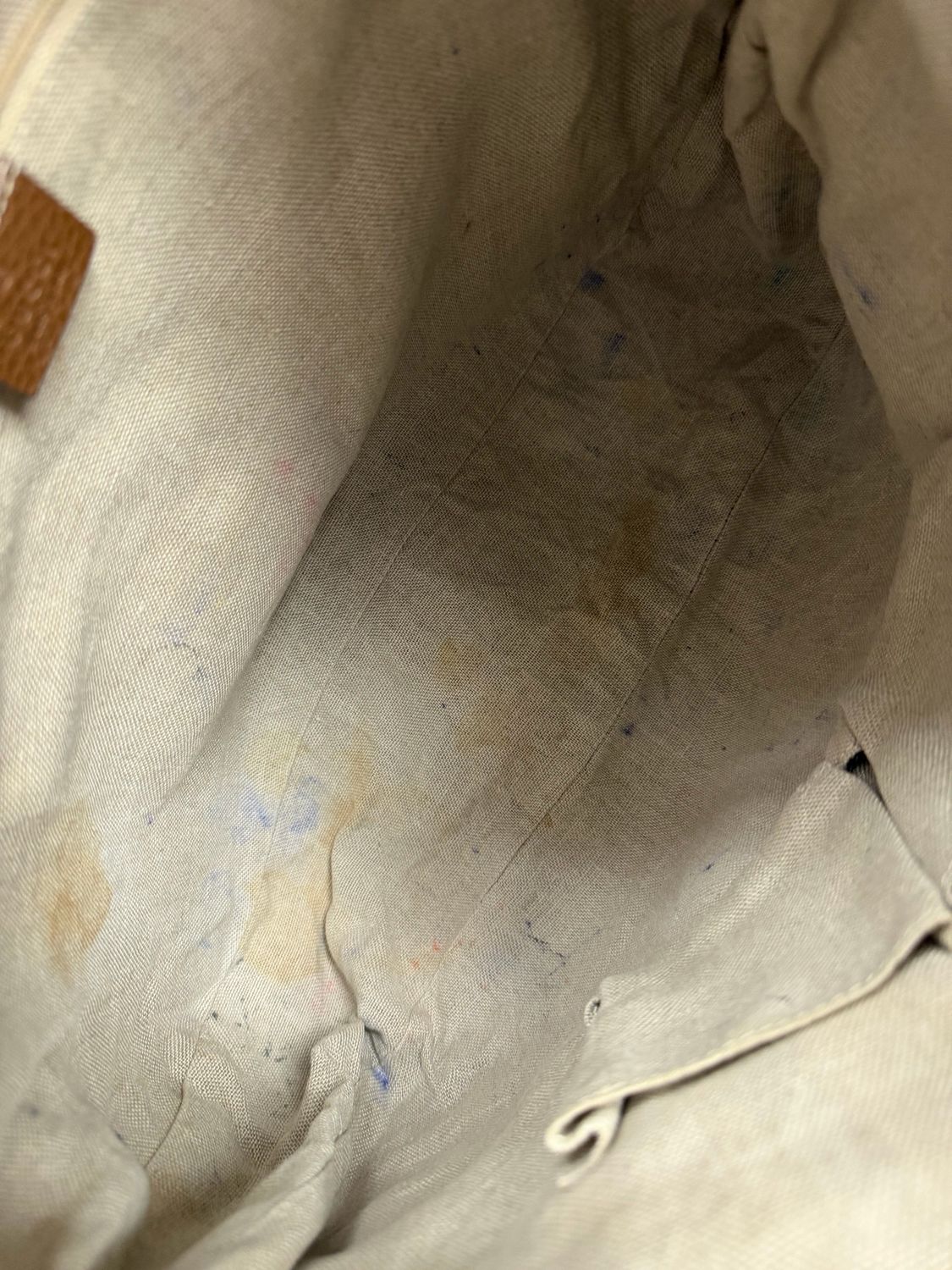 Gucci Monogram Canvas Bree Hobo Zipper Shoulder Bag