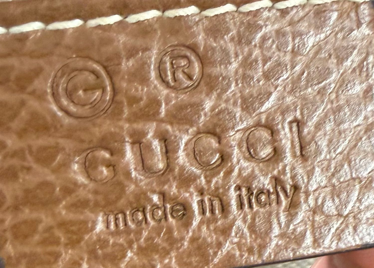 Gucci Monogram Canvas Bree Hobo Zipper Shoulder Bag