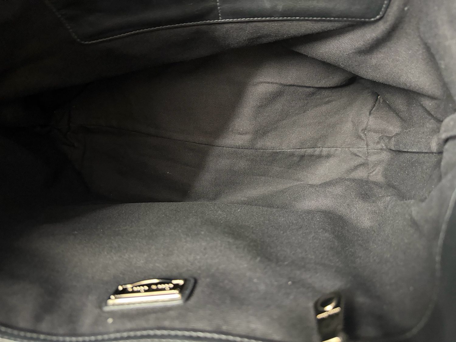 Miumiu Soft Calf Leather Shopper Tote Vertical in Black