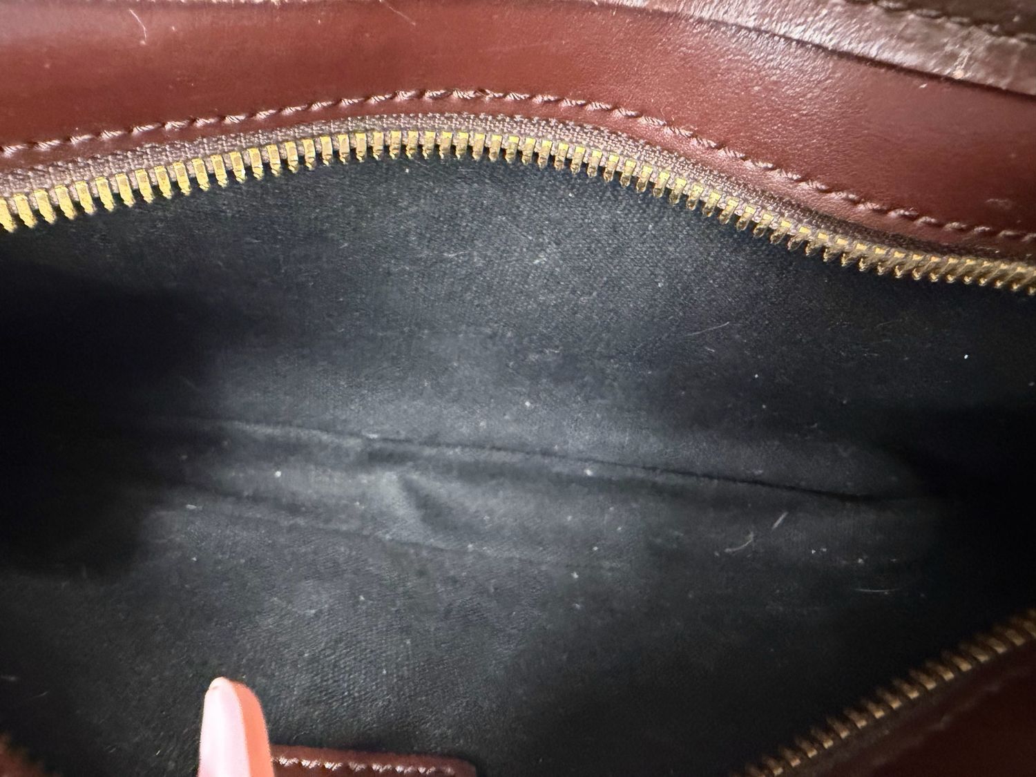 Burberry Haymarket Check Pochette Zipper Hobo Shoulder