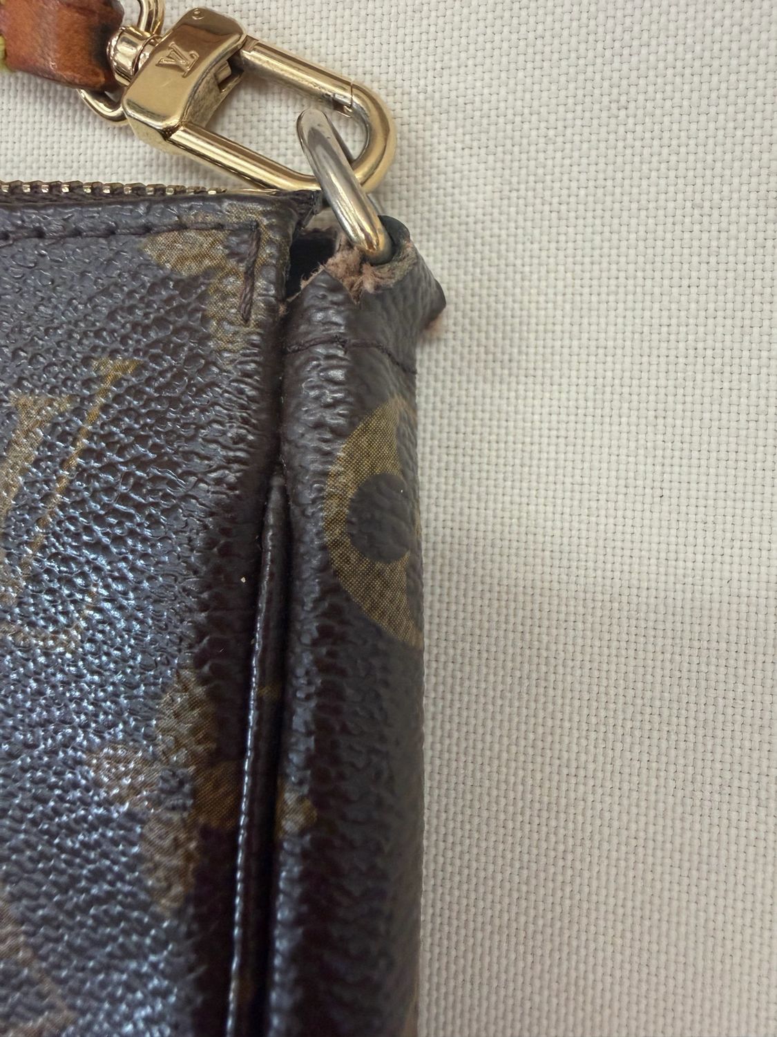 Louis Vuitton Monogram Pochette Accesories Hobo