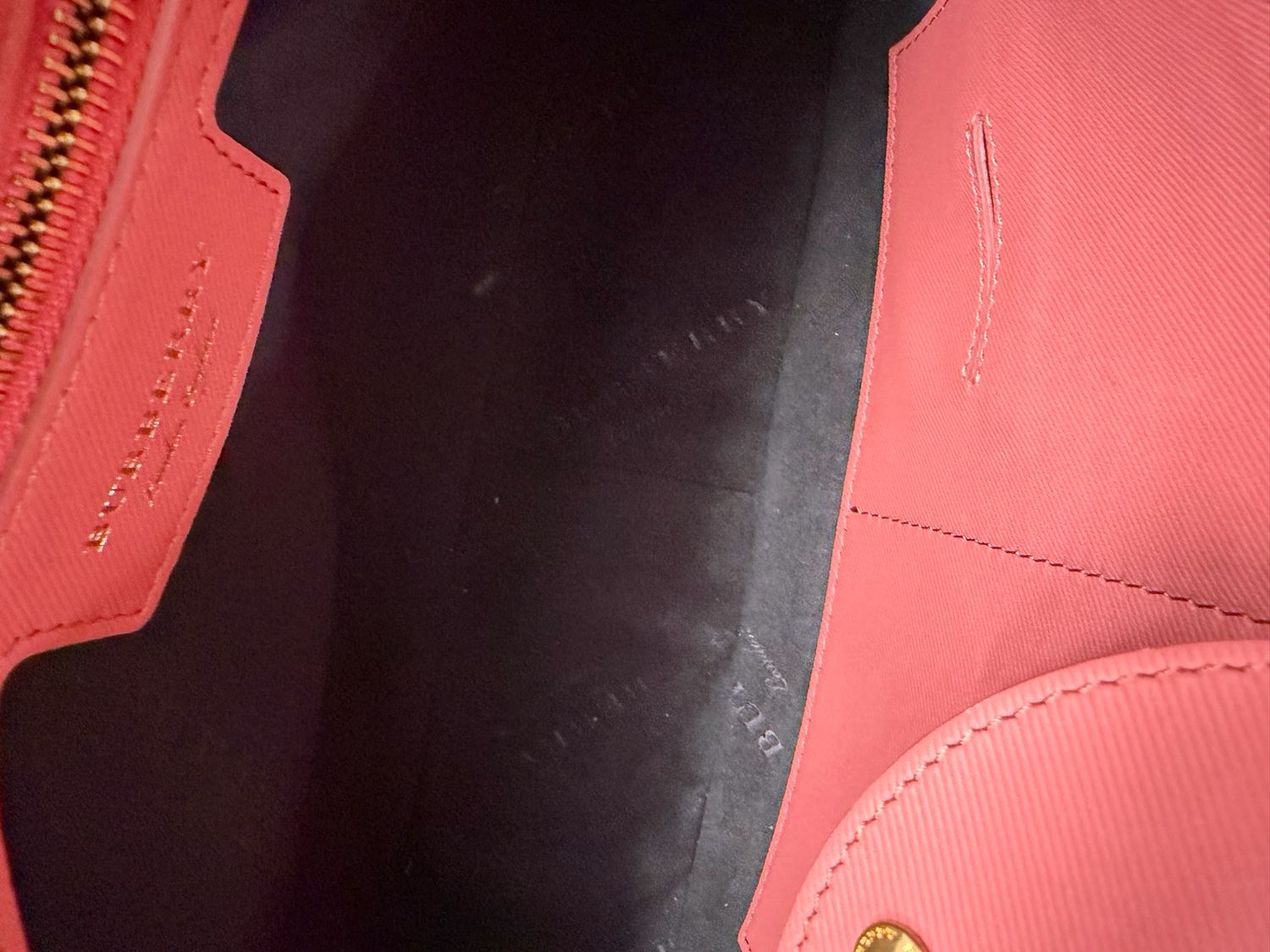 Burberry Trench Leather Top Handle