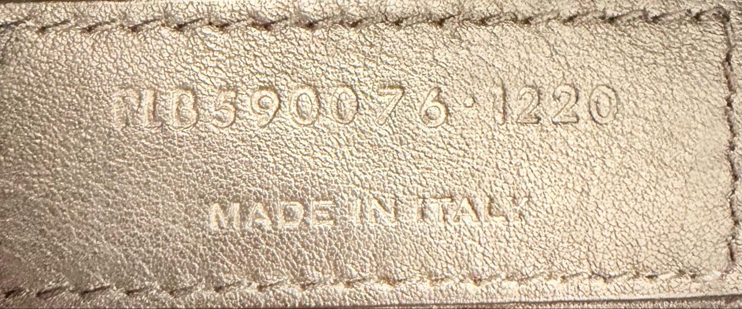 Yves Saint Laurent Lambskin Bum Bag in Black