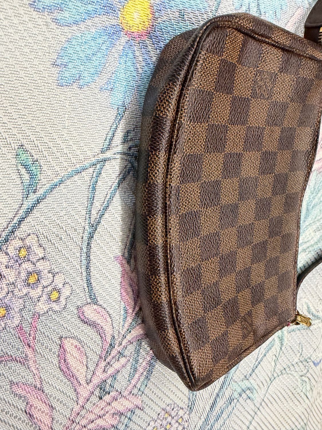 Louis Vuitton Damier Ebene Pochette Accesories Hobo Shoulder