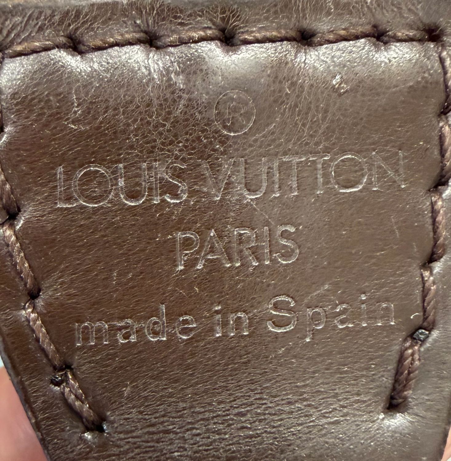 Louis Vuitton Damier Ebene Pochette Accesories Hobo Shoulder