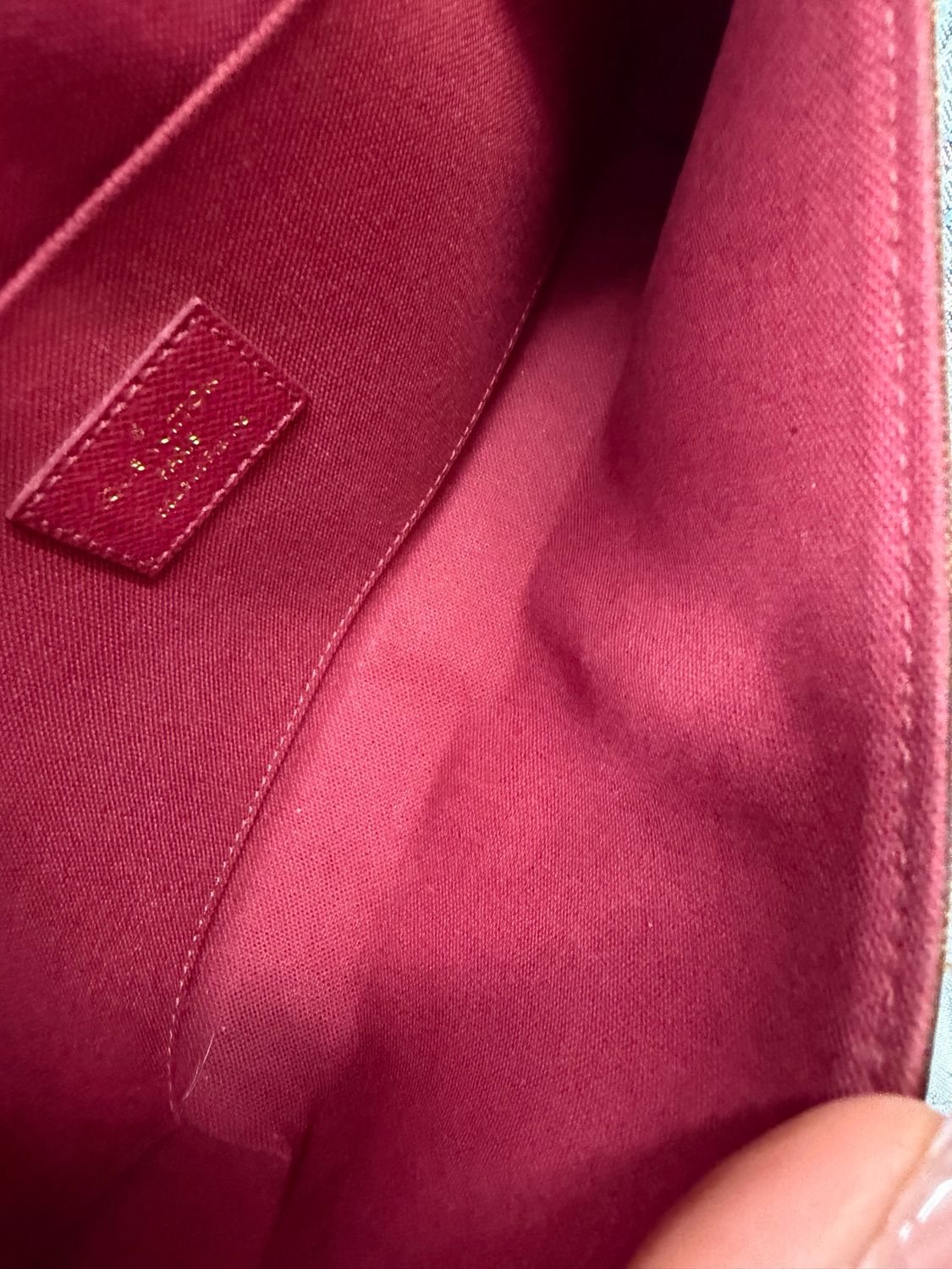 Louis Vuitton Monogram Felicie Pochette Flap Messenger Sling Crossbody