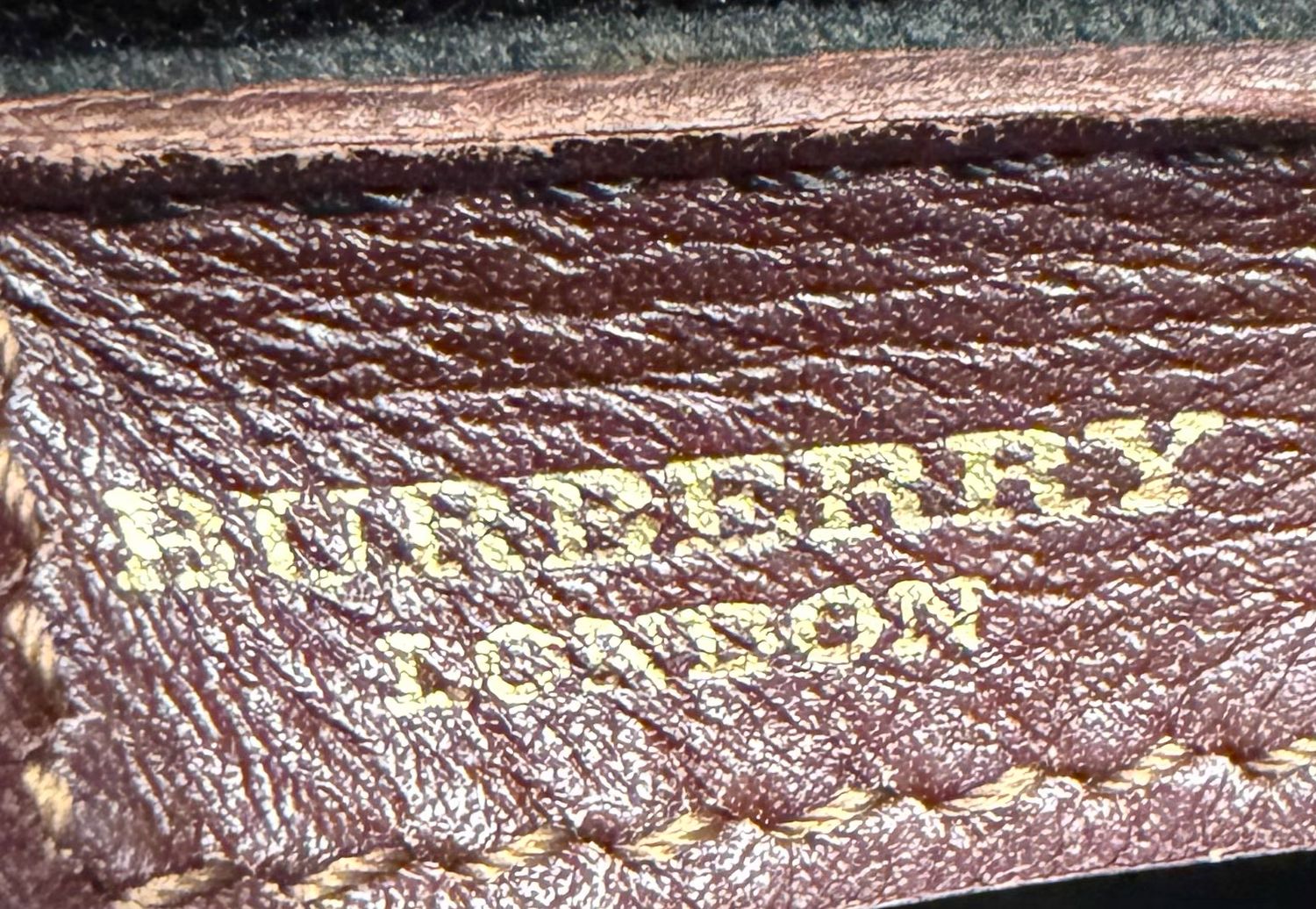 Burberry Haymarket Check Buckle Flap Tote