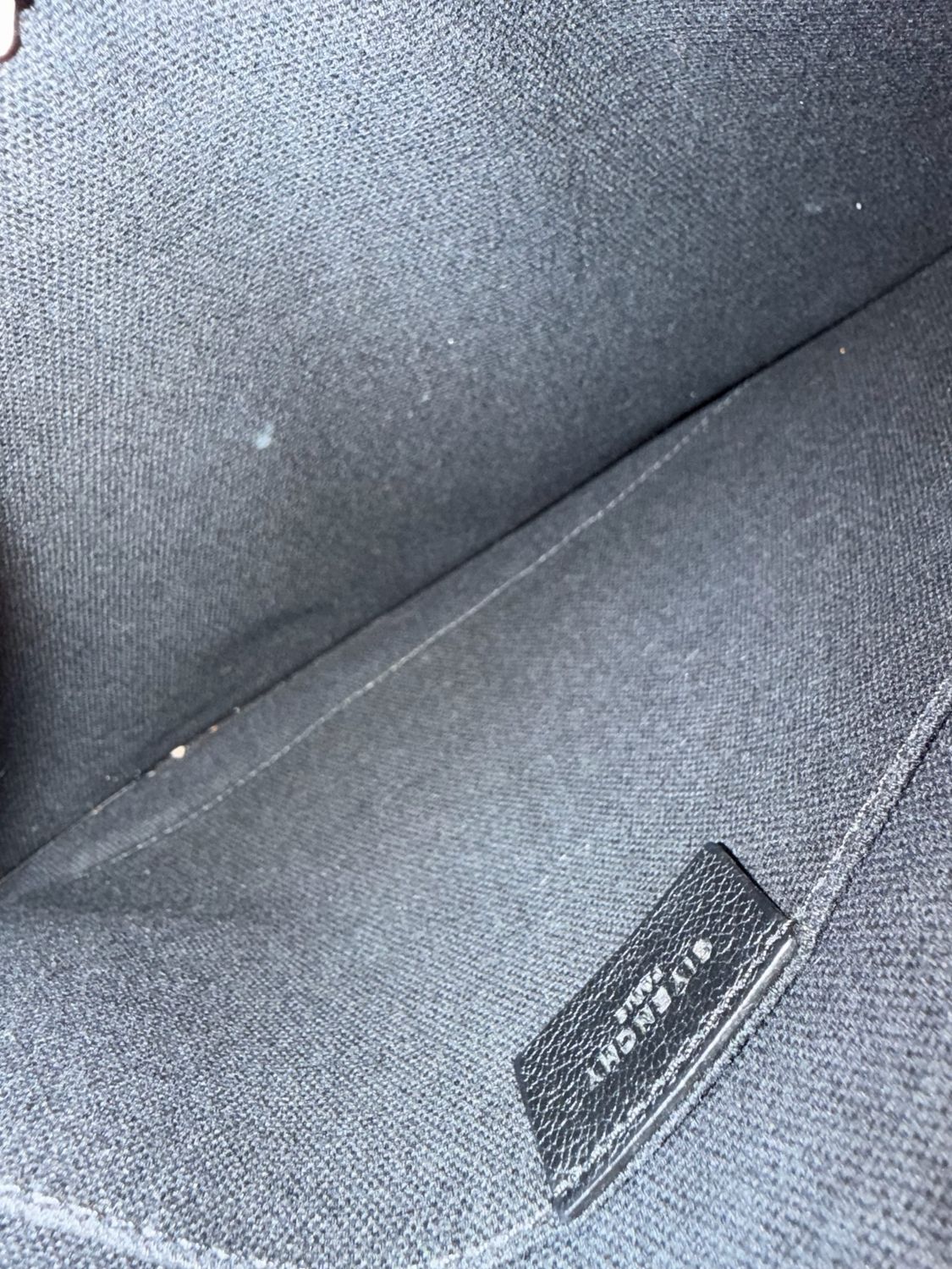 Givenchy Antigona Zipper Pouch Clutch in Black