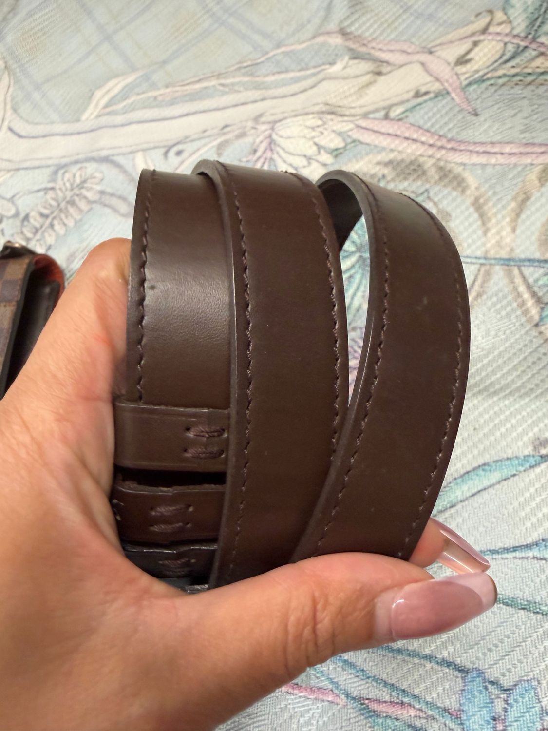 Louis Vuitton Damier Ebene Portobello Messenger Crossbody