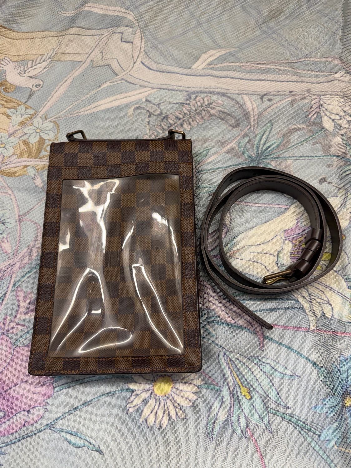 Louis Vuitton Damier Ebene Portobello Messenger Crossbody