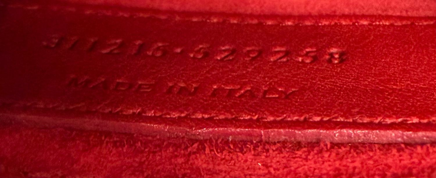 Yves Saint Laurent Flap Wallet on Chain Classic Logo Crossbody