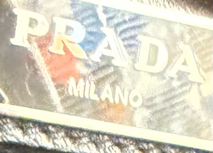 Prada Borsello Leather Clutch in Black