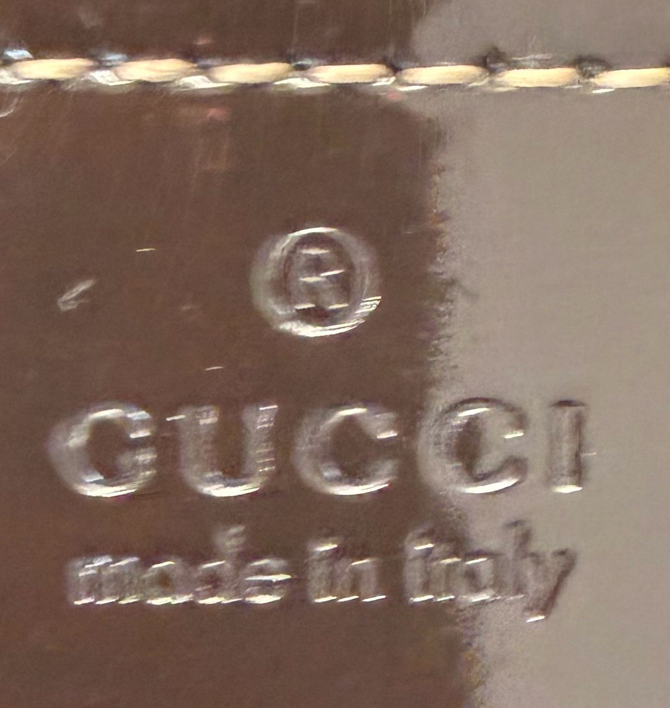 Gucci Monogram Joy Tote Medium in Dark Brown