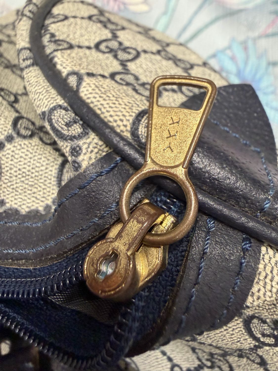 Gucci Supreme Boston Bowler Vintage Web Travel Satchel