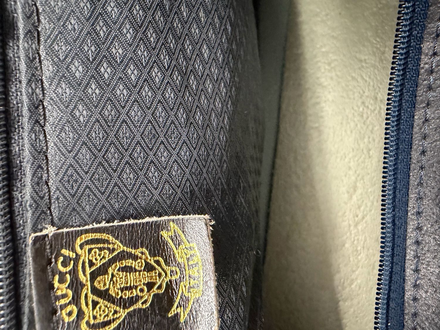 Gucci Supreme Boston Bowler Vintage Web Travel Satchel