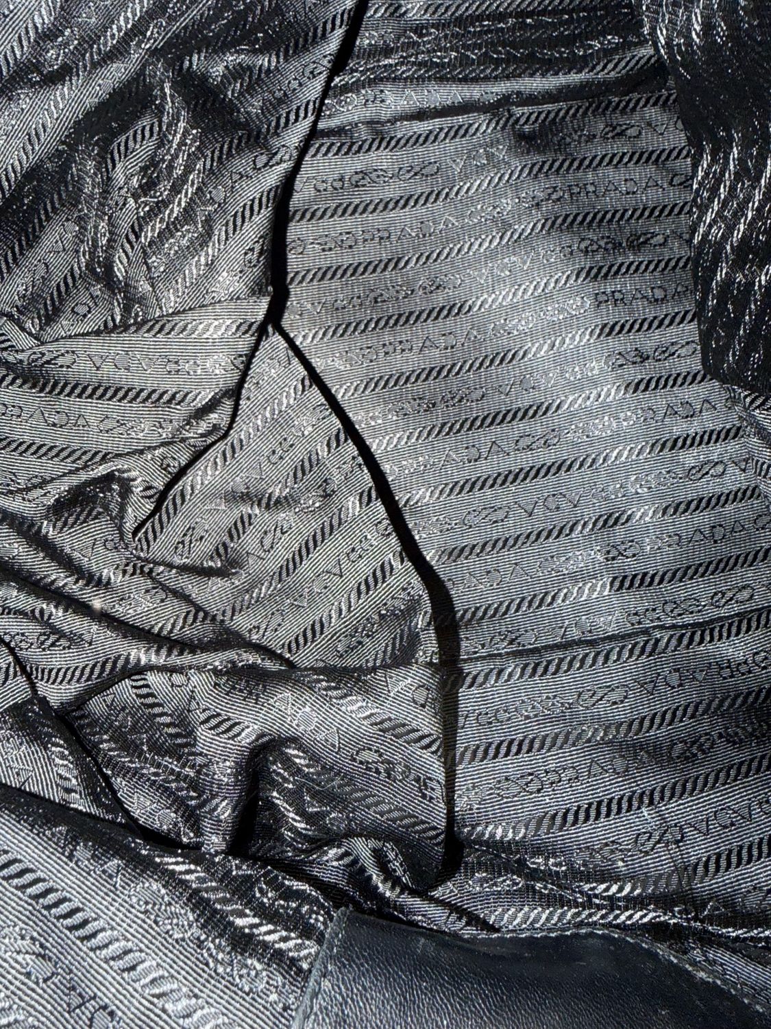 Prada Tessuto Nylon Tote Convertible Sling in Black