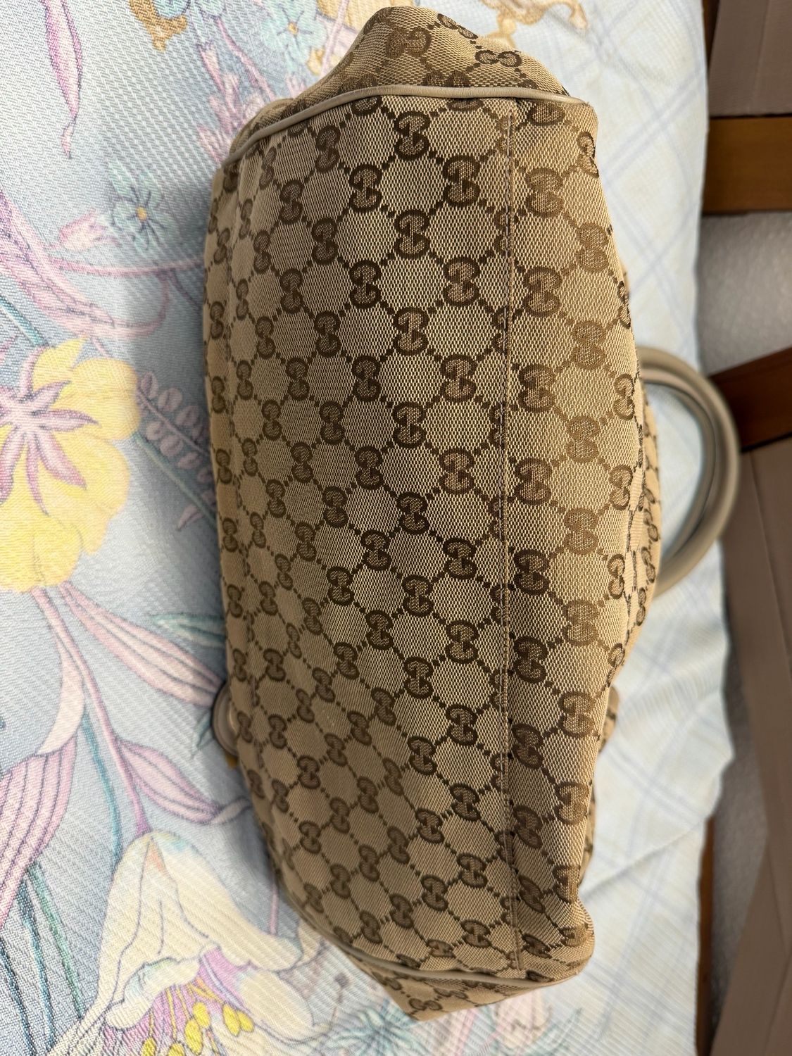 Gucci Monogram Canvas Sukey Tote Shoulder