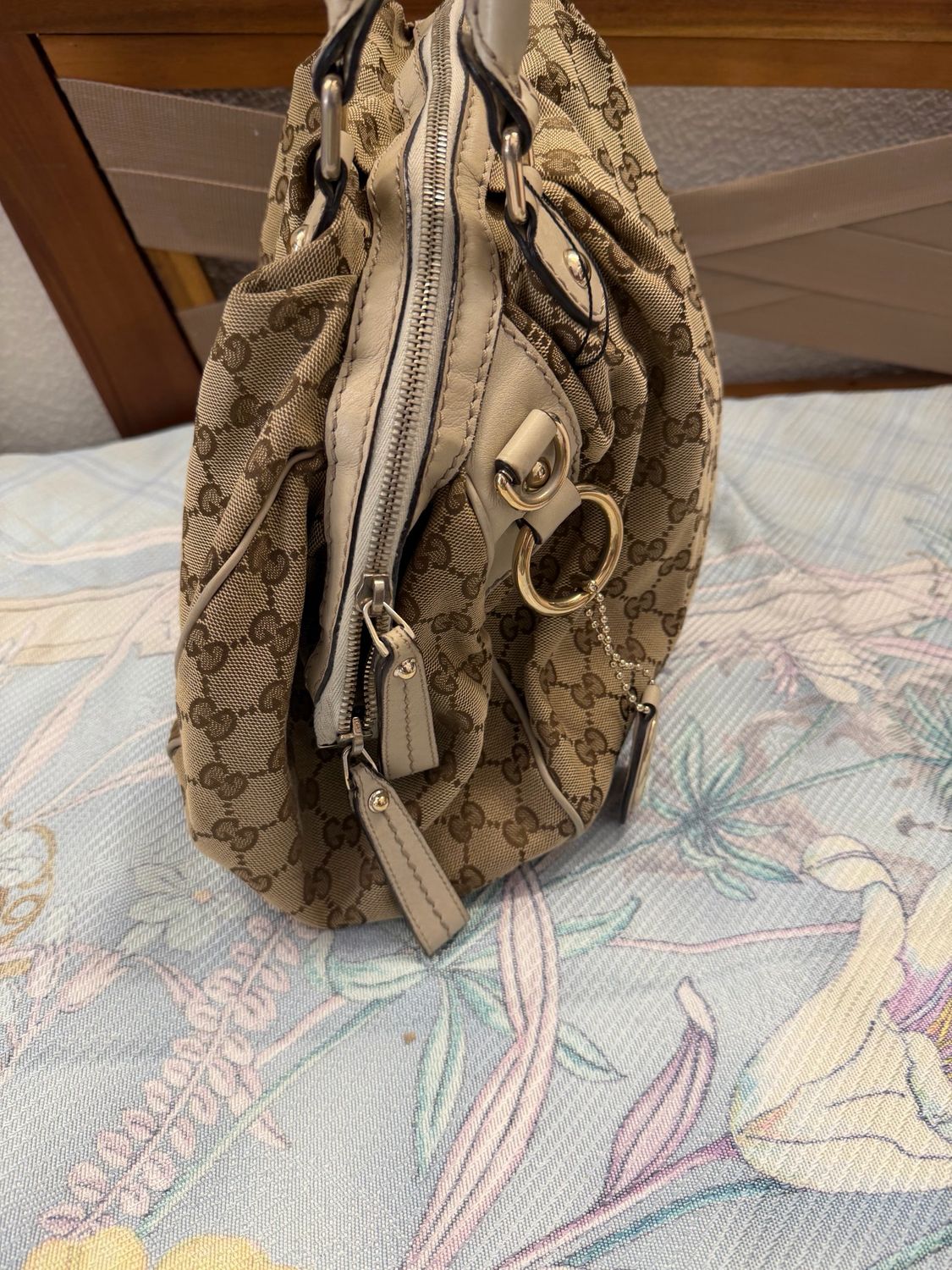 Gucci Monogram Canvas Sukey Tote Shoulder