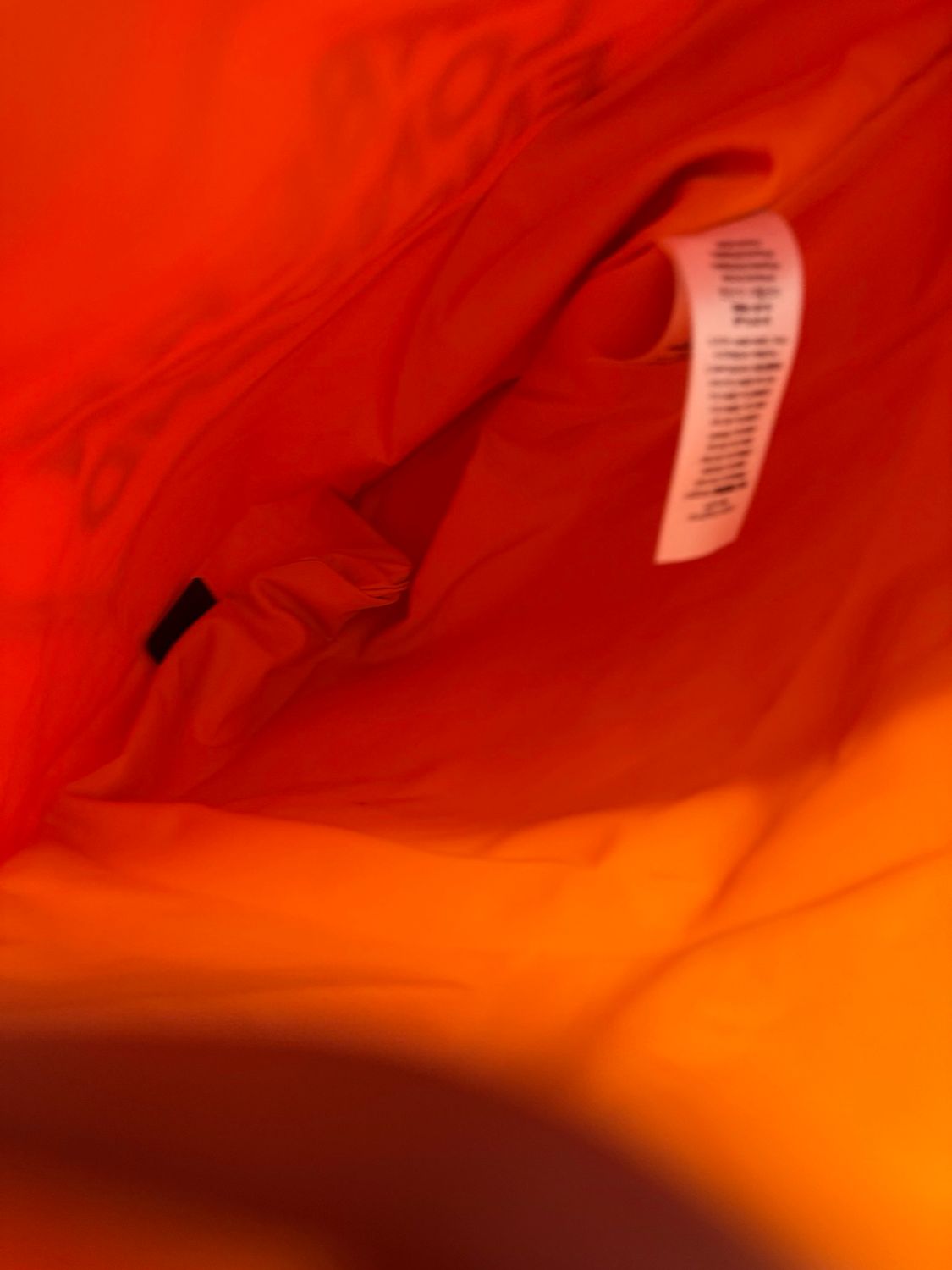 Burberry Nylon Tote Orange Shoulder