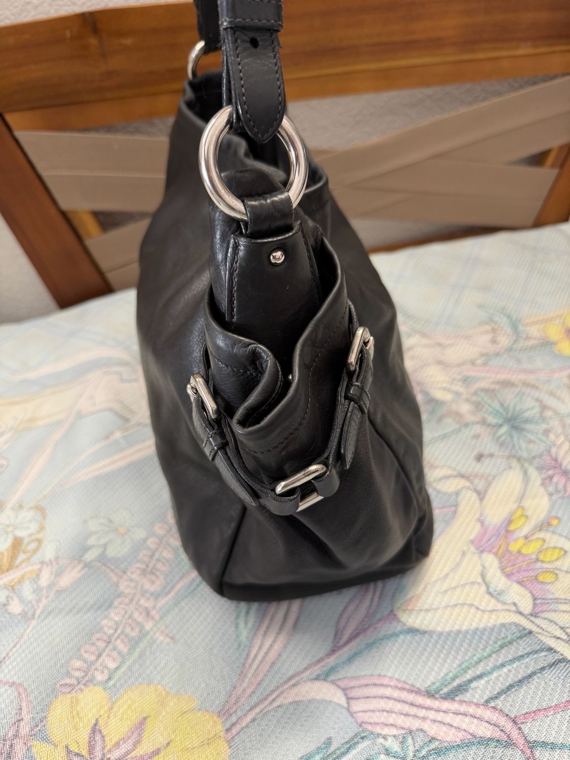 Prada Hobo Shoulder in Black