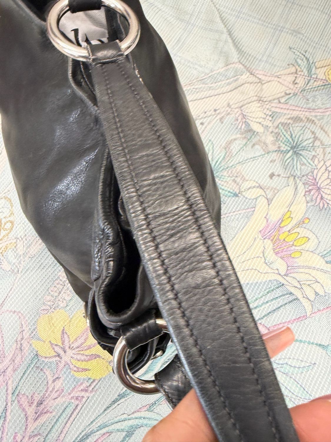 Prada Hobo Shoulder in Black