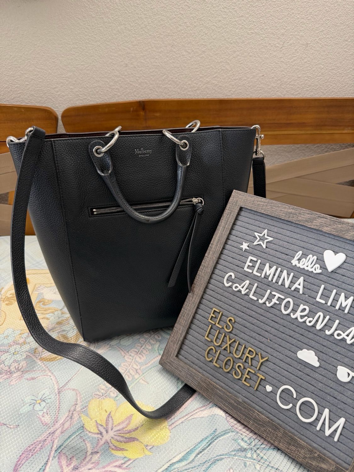 Mulberry Maple Tote Crossbody