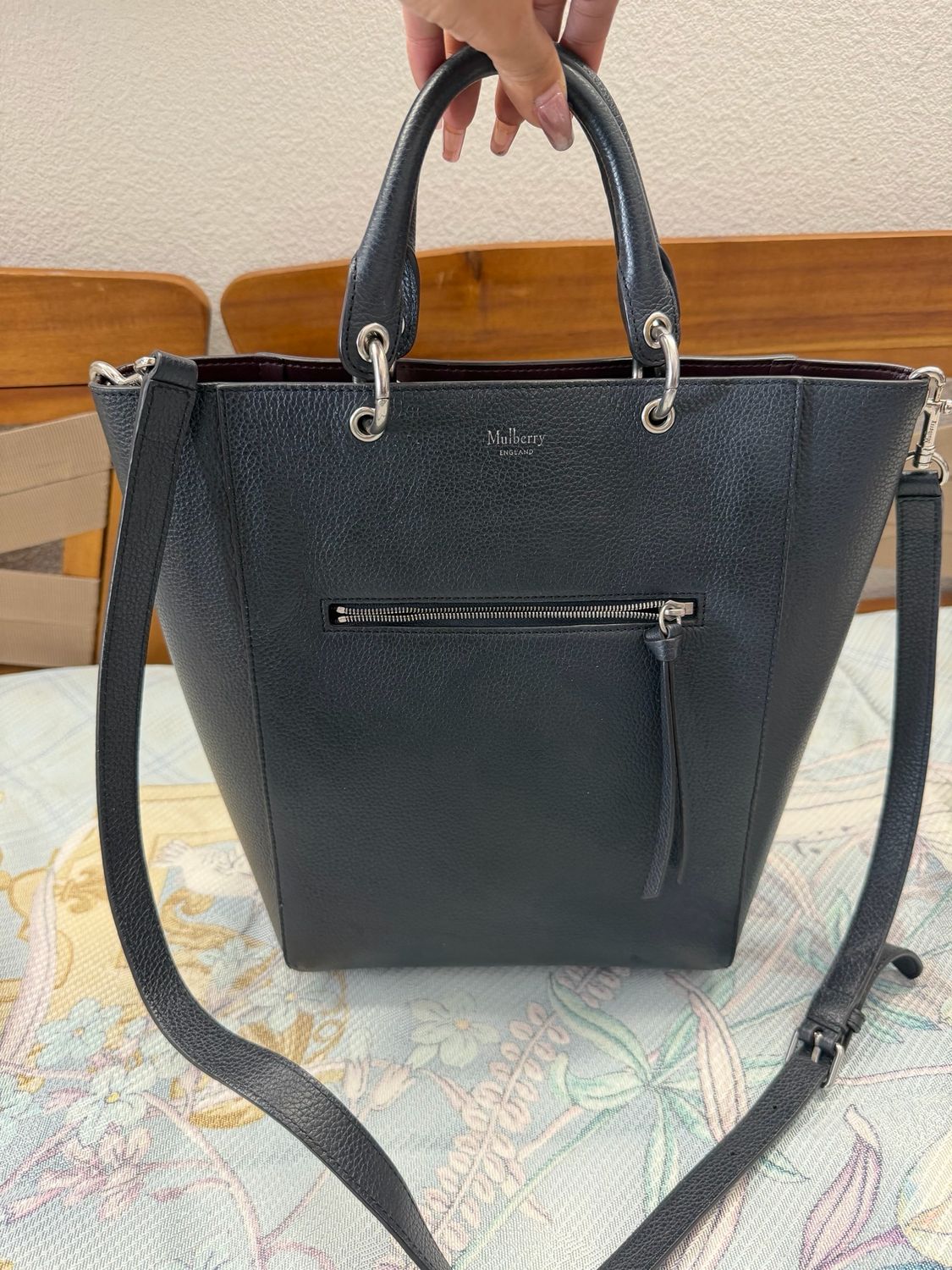 Mulberry Maple Tote Crossbody