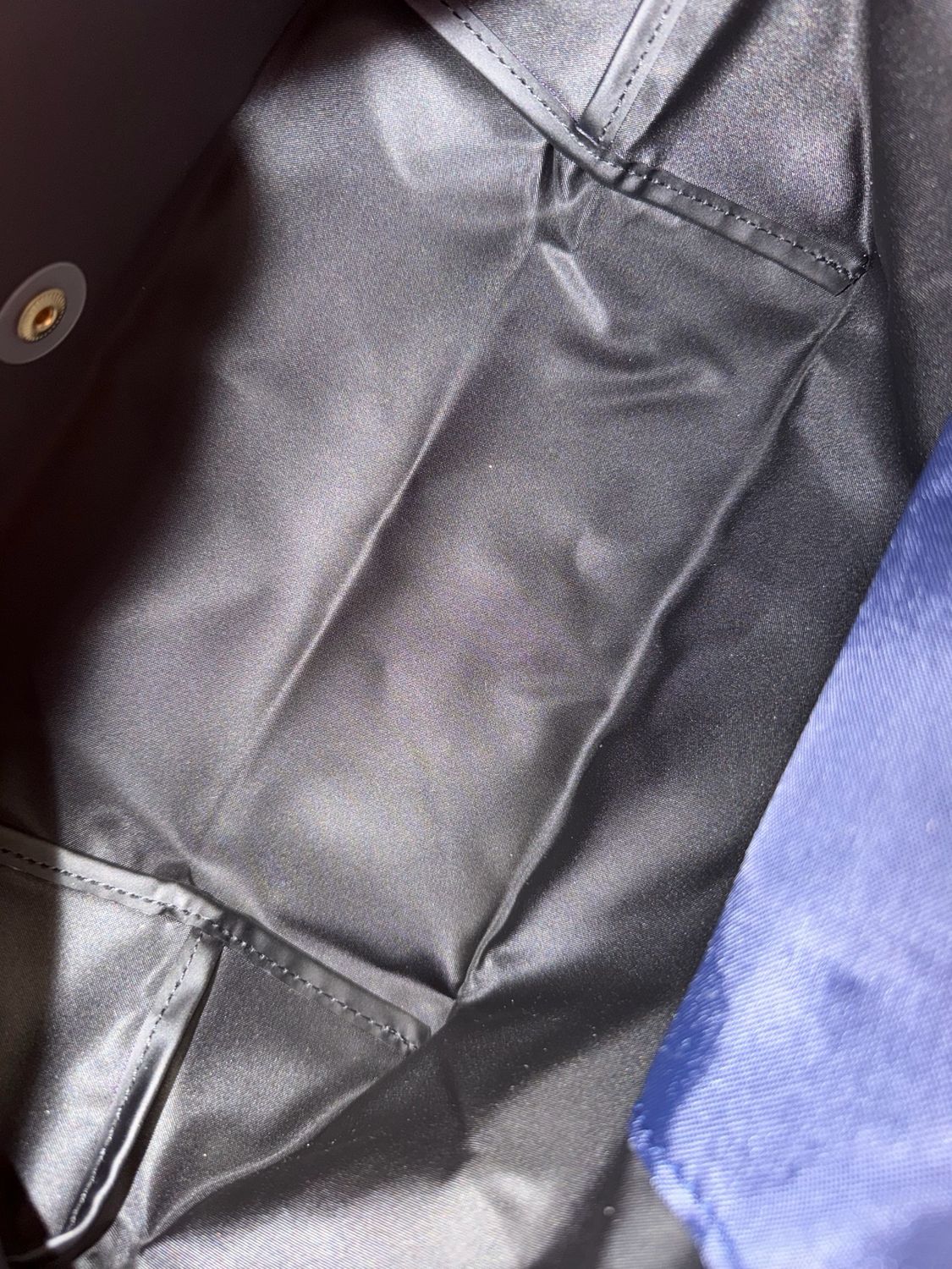 Longchamp Le Pliage Top Handle Small in Navy Blue