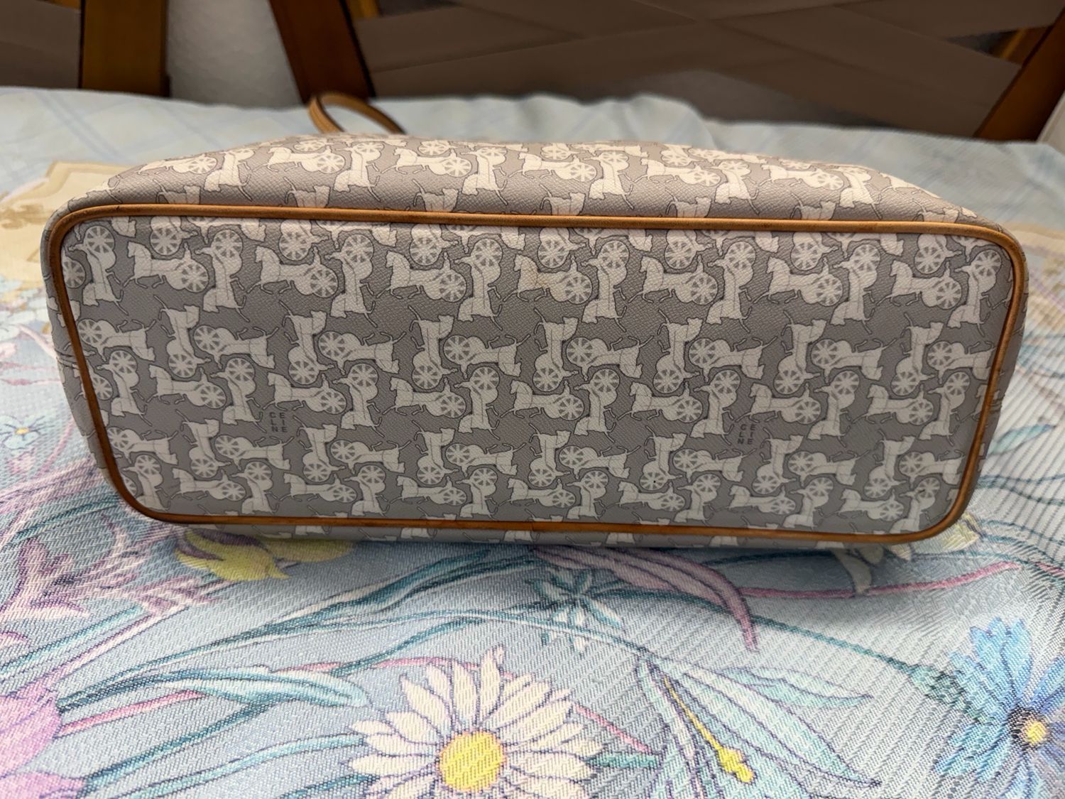 Celine Macadam Carriage Shopper Tote