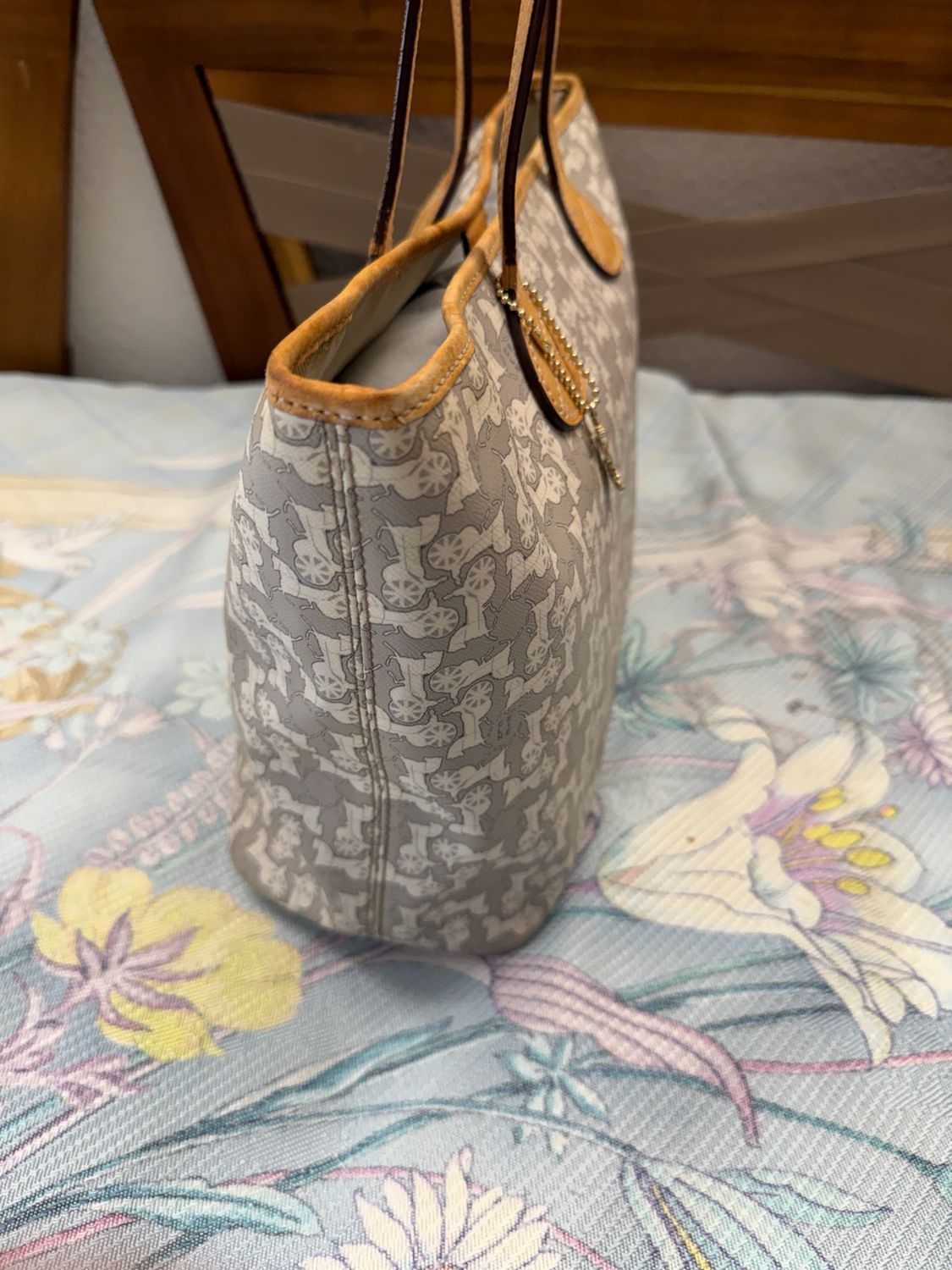 Celine Macadam Carriage Shopper Tote