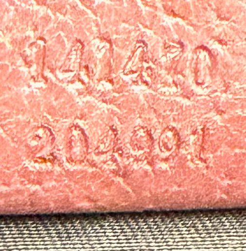 Gucci Monogram Abbey Suede Zipper Tote in Salmon