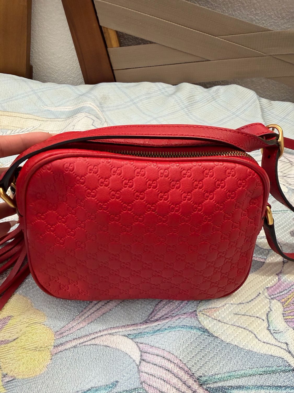 Gucci Micromonogram Sunshine Disco Crossbody Messenger Bag