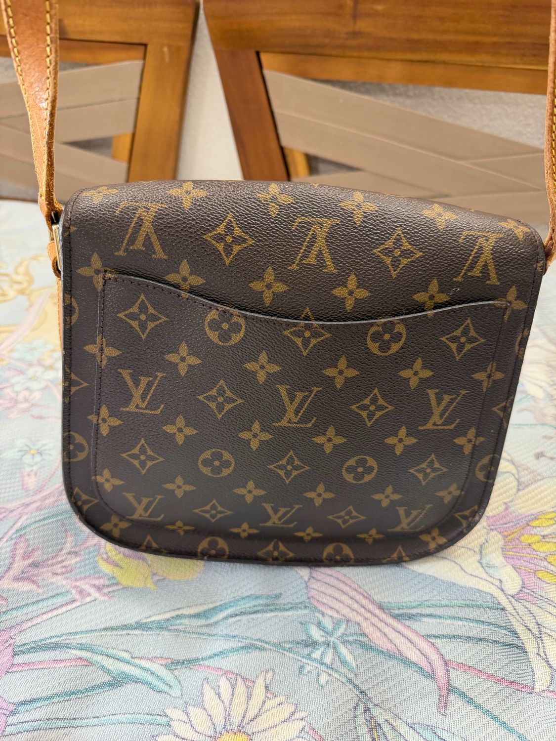 Louis Vuitton Monogram Saint Cloud Gm Messenger Crossbody Sling