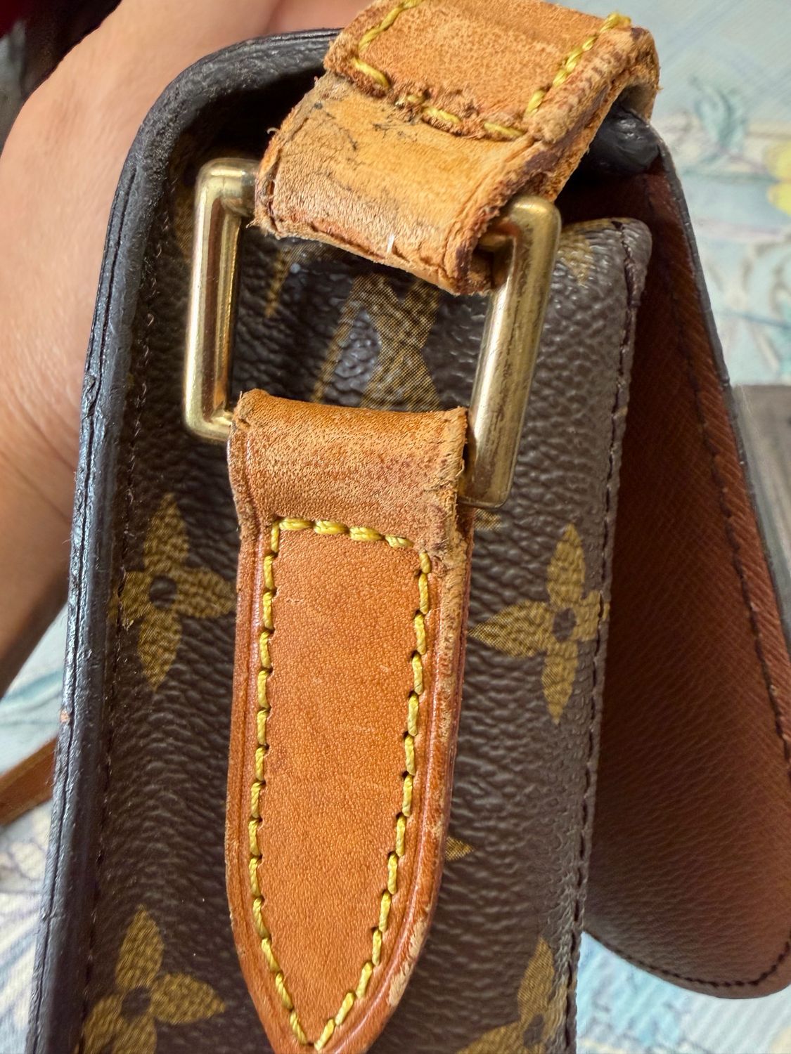 Louis Vuitton Monogram Saint Cloud Gm Messenger Crossbody Sling