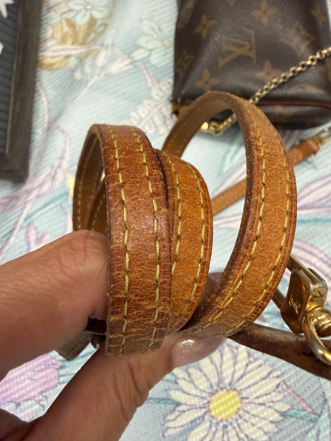 Louis Vuitton Monogram Eva Pochette Clutch Crossbody Sling