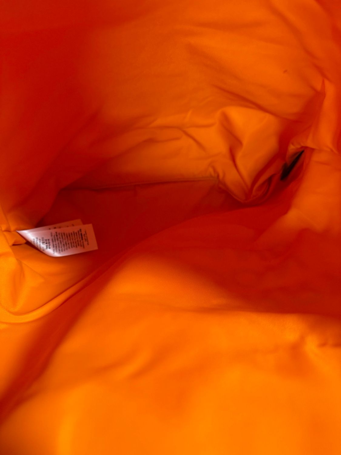 Burberry Nylon Orange Tote Shoulder Logo